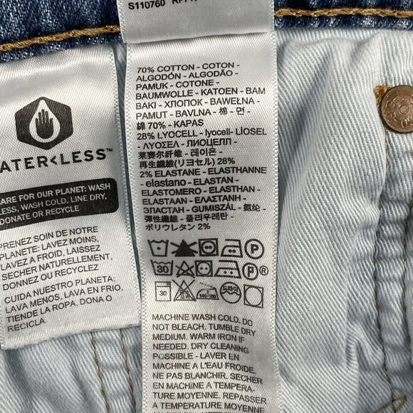 Levis 512 Premium Jeans Mens 30x30 Slim Tapered Medium Wash Denim - Picture 9 of 11